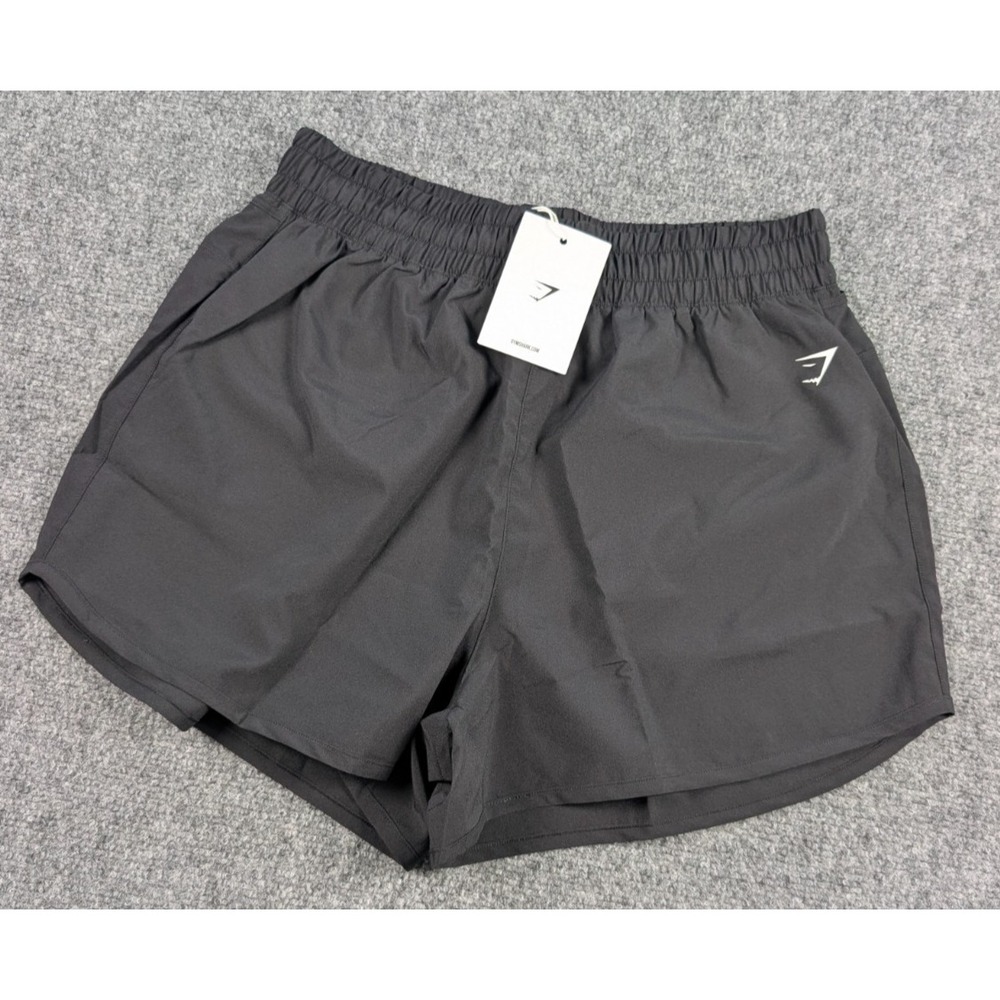 Gymshark Contour Short Womens Small Regular Fit Black Unlined Athletic NWT